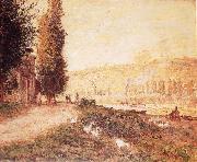 Claude Monet Banks of the Seine at Lavacourt Germany oil painting artist